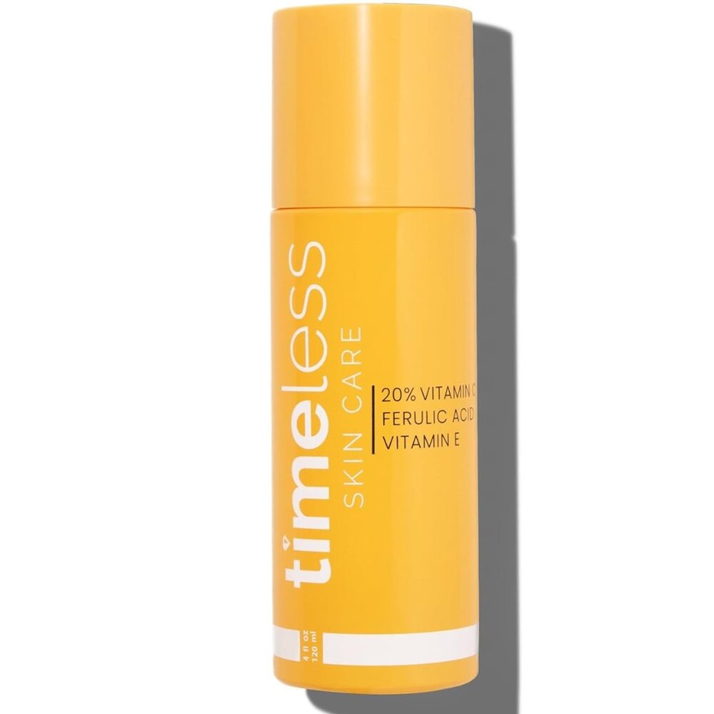 Timeless Skin Care Vit C Serum Vit E & Ferulic Acid - Brightening Serum 4 oz.